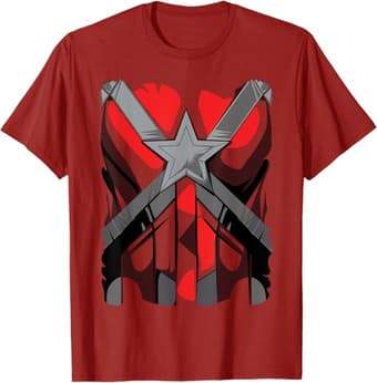 Men's Marvel Black Widow Guardian Costume T-Shirt