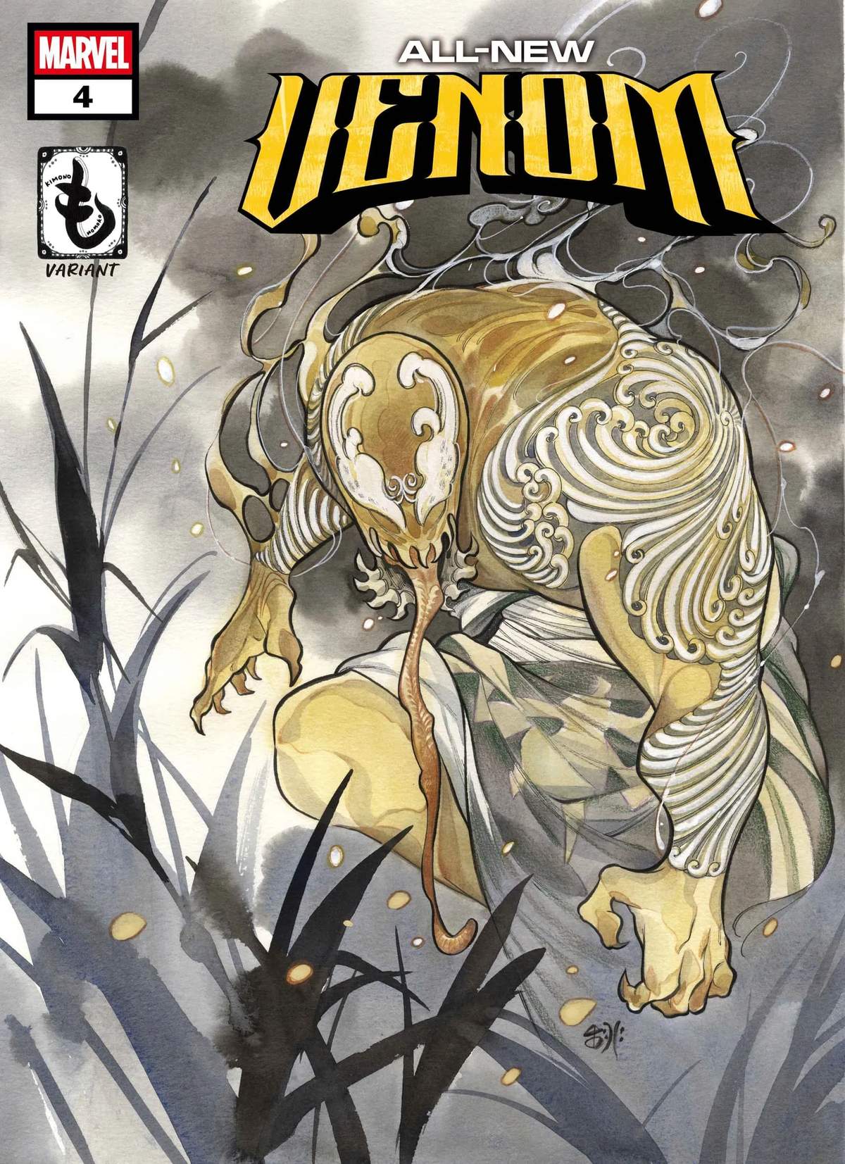 ALL-NEW VENOM #4 Kimono Variant Cover by Peach Momoko