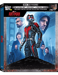 Ant-Man Movie Buy Now Purchase Best Buy Exclusive 4K UHD SteelBook