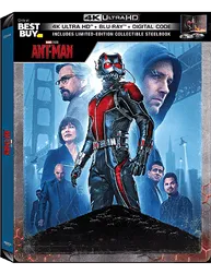 Ant-Man Movie Buy Now Purchase Best Buy Exclusive 4K UHD SteelBook