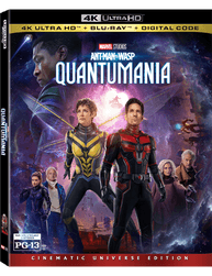 Marvel Studios' Ant-Man and The Wasp: Quantumania Movie Buy Now Purchase 4K + Blu-ray + Digital Code