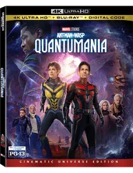 Marvel Studios' Ant-Man and The Wasp: Quantumania Movie Buy Now Purchase 4K + Blu-ray + Digital Code