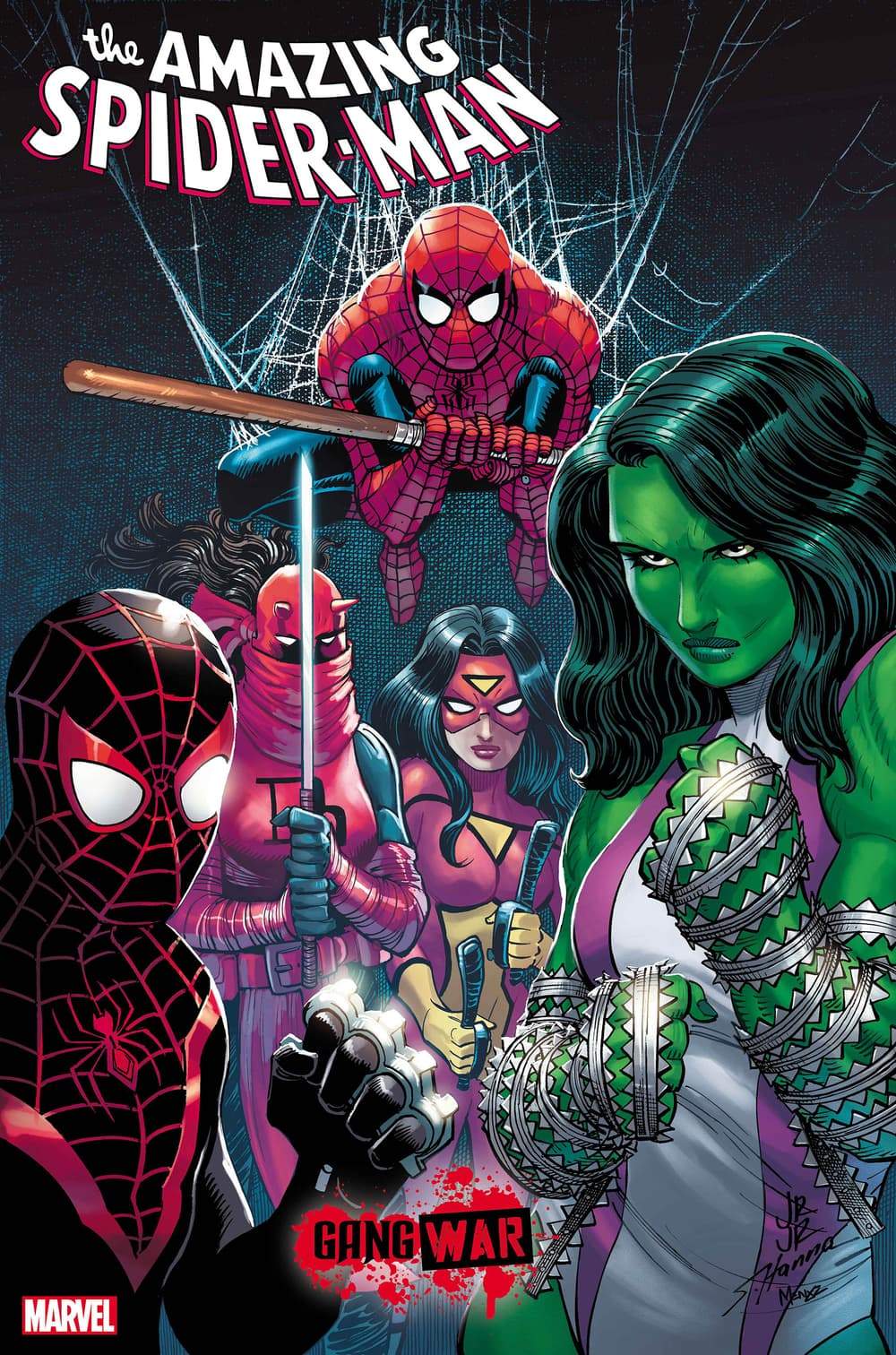 Cover to AMAZING SPIDER-MAN #39 by John Romita Jr. 