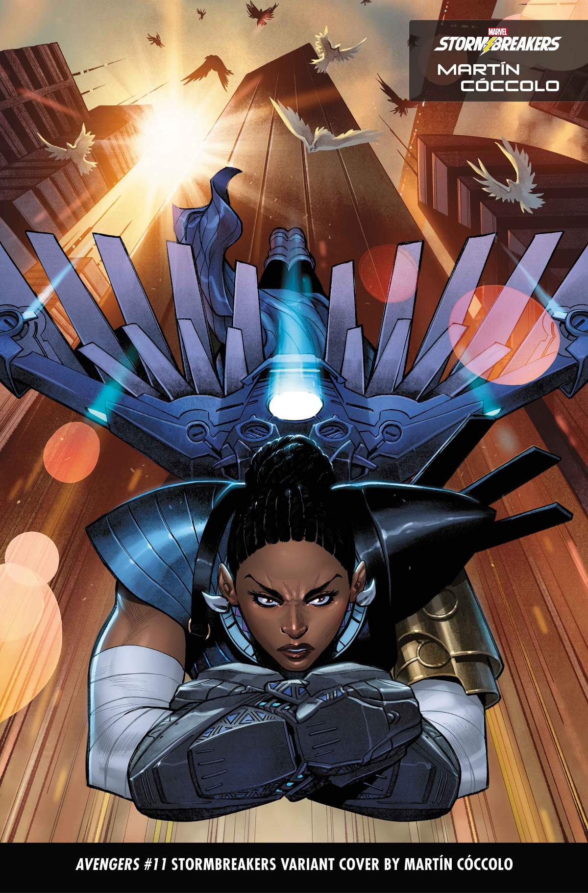 AVENGERS #11 Stormbreakers Variant Cover by Martin Coccolo