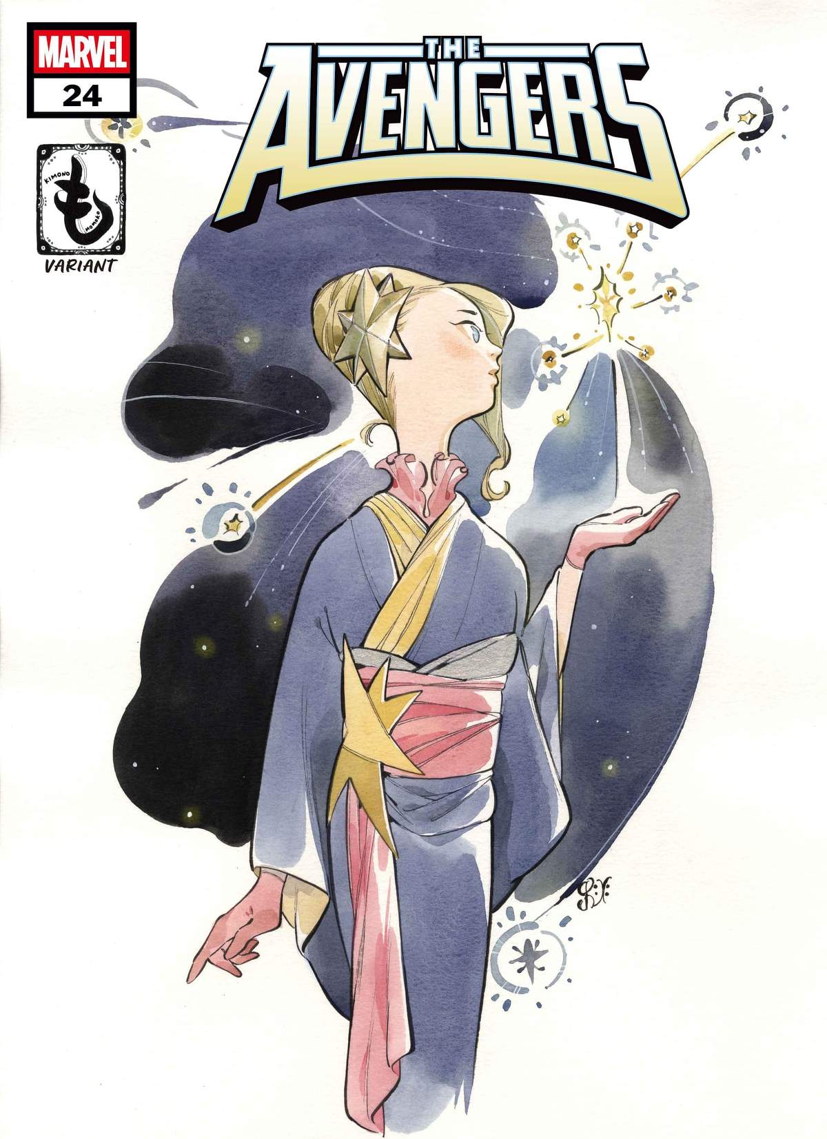 AVENGERS #24 Kimono Variant Cover by Peach Momoko