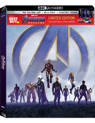 Avengers: Endgame Movie Buy Now Purchase Best Buy Exclusive: SteelBook