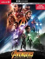 Avengers: Infinity War Movie Target Exclusive 4K UHD Edition Funko Bundle
