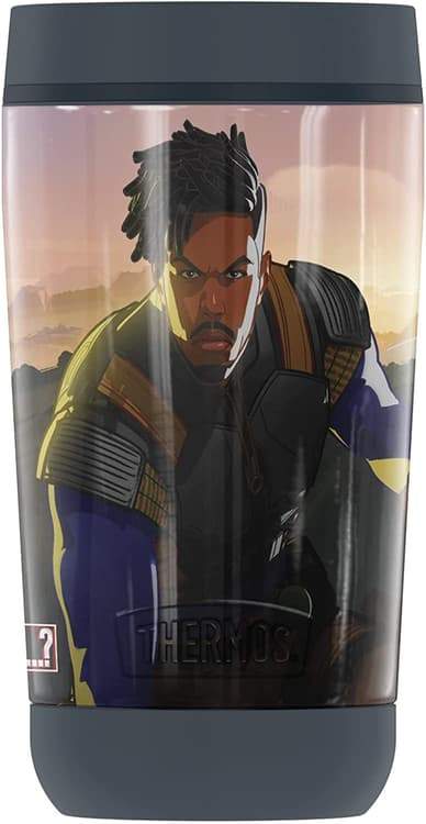 Killmonger Special-Ops Stainless Steel Travel Tumbler, Vacuum insulated & Double Wall, 12 oz. / shop it <a href=”https://www.amazon.com/Killmonger-Special-Ops-COLLECTION-THERMOS-Stainless/dp/B09BZWZFGW">here</a>