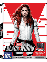 Marvel Studios' Black Widow Movie BEST BUY EXCLUSIVE: COLLECTIBLE STEELBOOK Buy Now