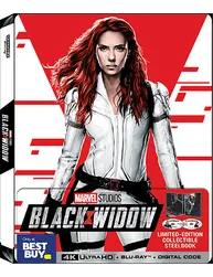 Marvel Studios' Black Widow Movie BEST BUY EXCLUSIVE: COLLECTIBLE STEELBOOK Buy Now