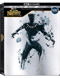 Black Panther Movie Best Buy Exclusive 4K UHD SteelBook