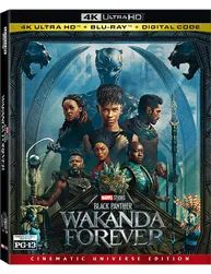 Marvel Studios' Black Panther: Wakanda Forever Movie Buy Now Purchase 4K + Blu-ray + Digital Code