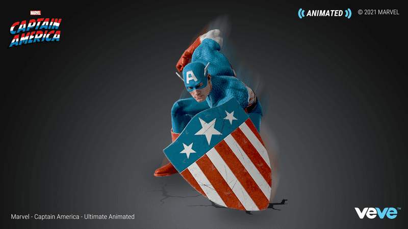 MARVEL 1ST CAPTAIN AMERICA  - SECRET RARE - $400.00