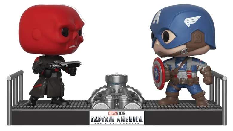 Funko's Captain America vs. Red Skull Movie Moment Recreates a Classic Showdown