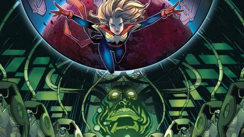 CAPTAIN MARVEL: ASSAULT ON EDEN (2023) #1 artwork by Eleonora Carlini and Ruth Redmond