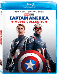 Marvel Studios' Captain America Movie Collection Buy Now Purchase 4-Movie Blu-Ray