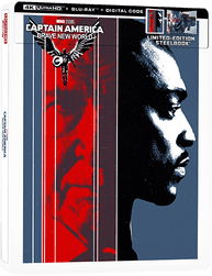 Marvel Studios' Captain America: Brave New World Movie Buy Now Purchase Steelbook