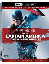 Captain America: The Winter Soldier Movie Purchase 4K UHD Cinematic Universe Edition