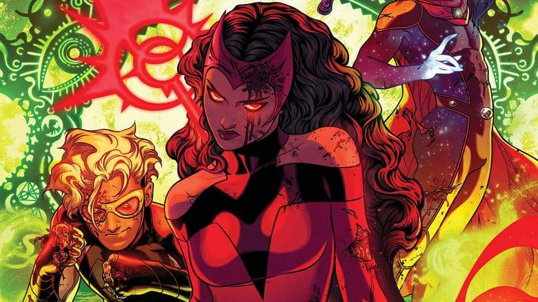 'Scarlet Witch' #7 Preview Reunites Wanda Maximoff with Her Sons, Wiccan and Speed