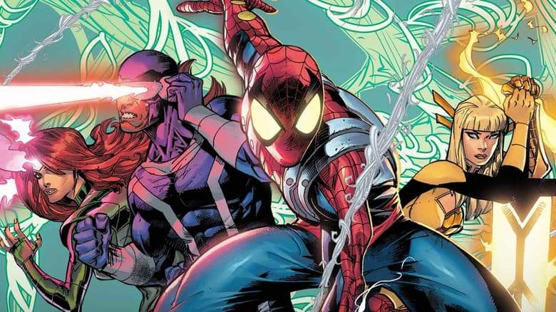 DARK WEB #1 Cover by ADAM KUBERT