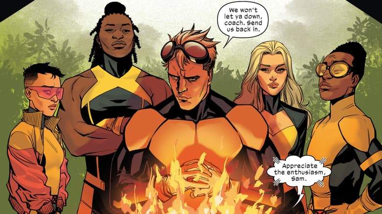 DEAD X-MEN (2024) #1 artwork by Bernard Chang and Frank Martin