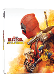 Marvel Studios' Deadpool & Wolverine Movie Buy Now Purchase SteelBook (Deadpool)