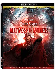 Marvel Studios' Doctor Strange in the Multiverse of Madness Movie Buy Now Purchase 4K + Blu-ray + Digital Code