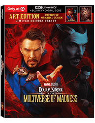 Marvel Studios' Doctor Strange in the Multiverse of Madness Movie Buy Now Purchase Target Art Edition with Limited Edition Prints