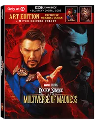 Marvel Studios' Doctor Strange in the Multiverse of Madness Movie Buy Now Purchase Target Art Edition with Limited Edition Prints