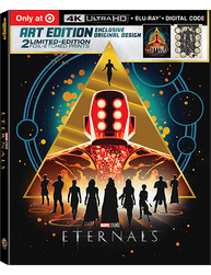 Marvel Studios' Eternals Movie Buy Now Purchase Product Target Exclusive 4K/UHD + Blu-ray + Digital