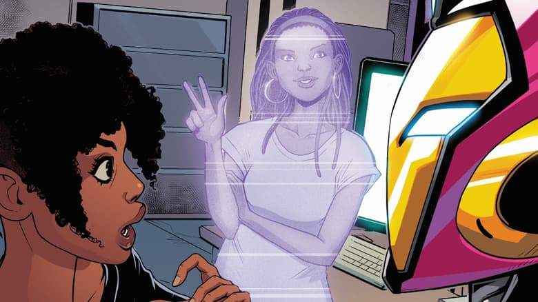 IRONHEART (2018) #1 artwork by Kevin Libranda, Luciano Vecchio, and Geoggo