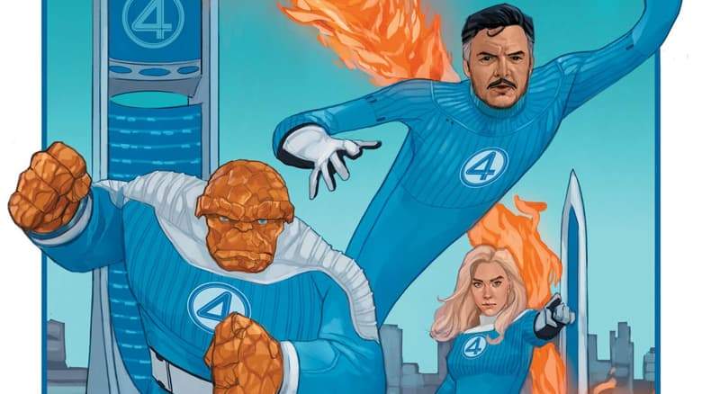 FANTASTIC FOUR: FIRST FOES #1 cover by Phil Noto