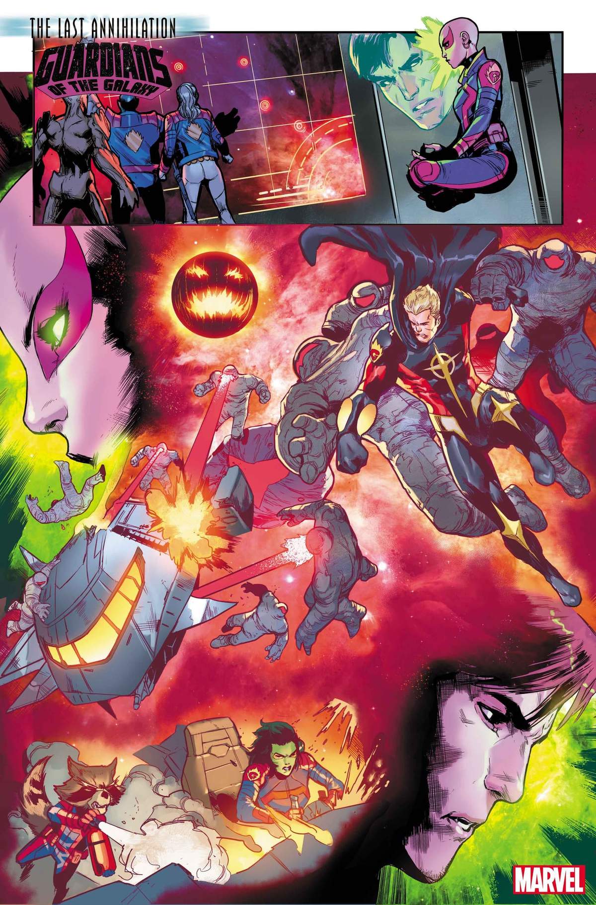 GUARDIANS OF THE GALAXY #16 Interior Artwork by Juan Frigeri and Federico Blee