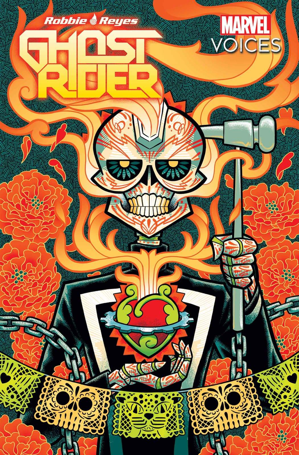 GHOST RIDER: ROBBIE REYES SPECIAL #1 cover by J. Gonzo