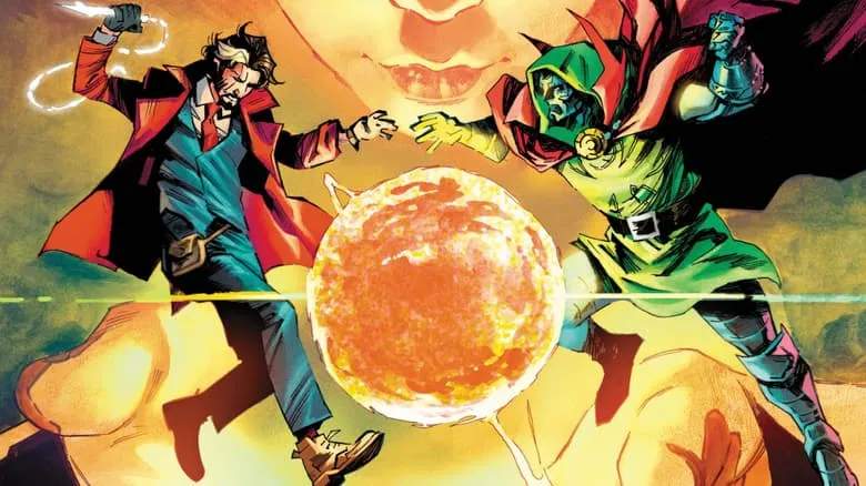 G.O.D.S.: ONE WORLD UNDER DOOM (2025) #1 cover by Valerio Schiti