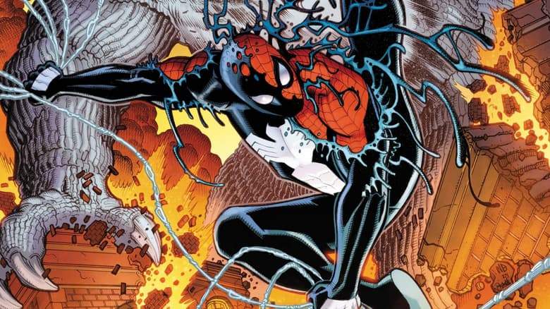 GODZILLA VS. SPIDER-MAN (2025) #1 cover by Nick Bradshaw