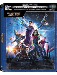 Guardians of the Galaxy Movie Buy Now Purchase Best Buy Exclusive 4K UHD SteelBook