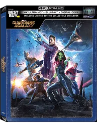 Guardians of the Galaxy Movie Buy Now Purchase Best Buy Exclusive 4K UHD SteelBook