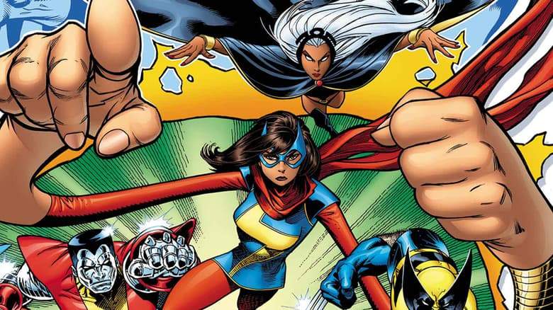 GIANT-SIZE X-MEN (2025) #1 cover by Adam Kubert