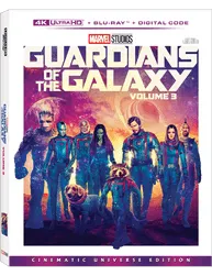 Guardians of the Galaxy Vol. 3 Movie Buy Now Purchase 4K + Blu-ray + Digital Code