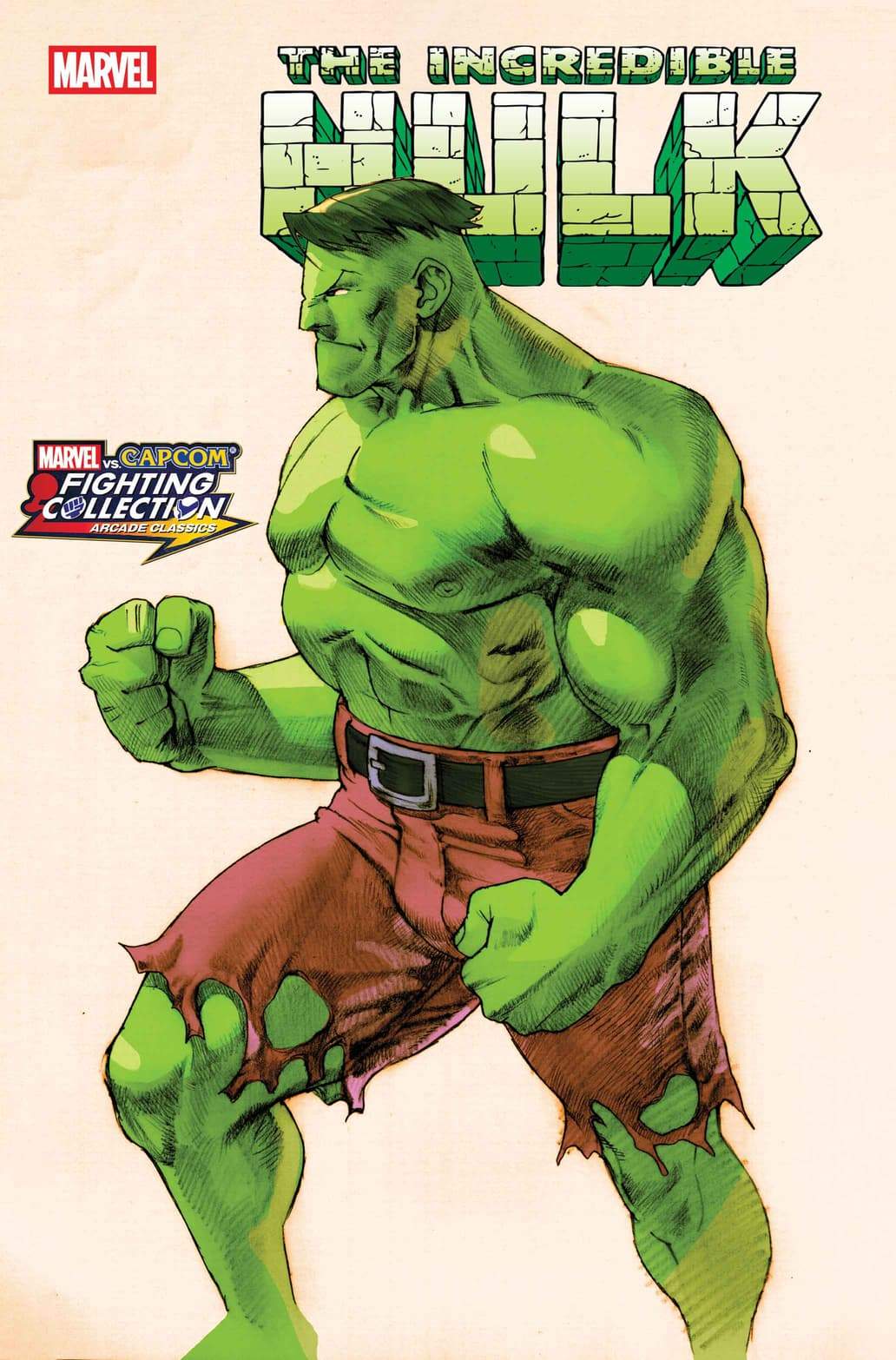 INCREDIBLE HULK #24 MARVEL vs. CAPCOM Variant Cover by BENGUS