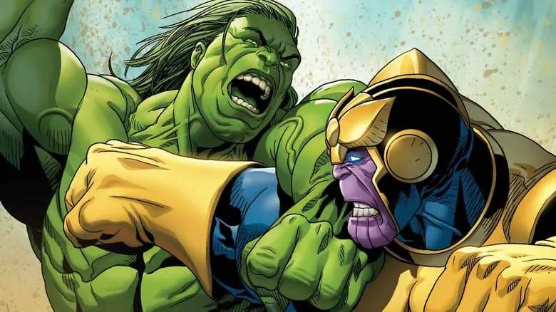 INCREDIBLE HULK ANNUAL #1 cover by Salvador Larroca