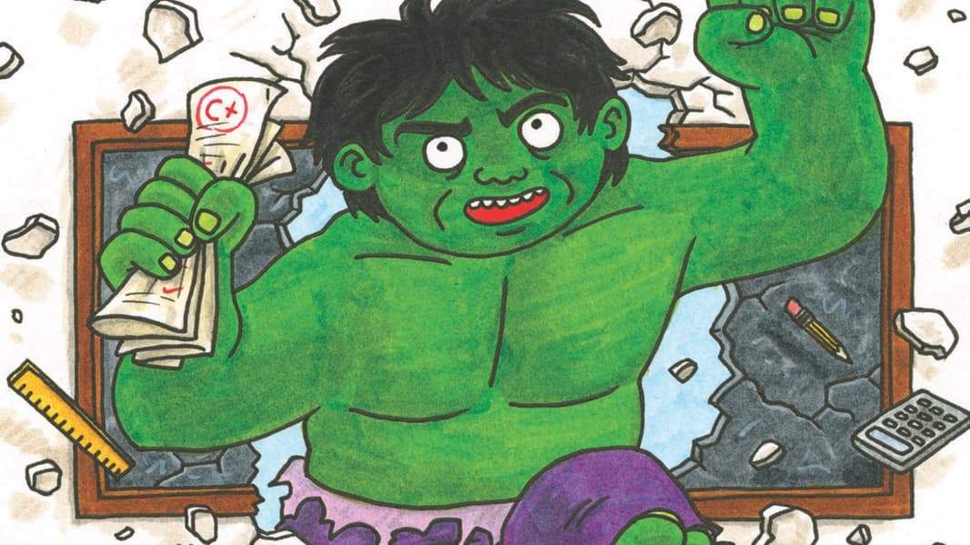 Exclusive First Look at Brand-New Original Graphic Novel 'Hulk Teach!' by New York Times Bestselling Author Jeffrey Brown