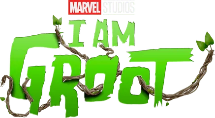 Marvel Studios' I Am Groot Disney+ Plus TV Show Season 1 Logo