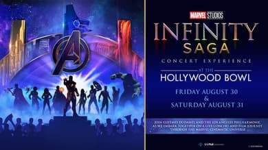 Get tickets to Marvel Studios’ Infinity Saga Concert Experience at the Hollywood Bowl