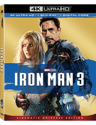 Iron Man 3 Movie Buy Now Purchase 4K UHD Cinematic Universe Edition