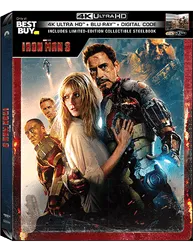 Iron Man 3 Movie Buy Now Purchase Best Buy Exclusive 4K UHD SteelBook