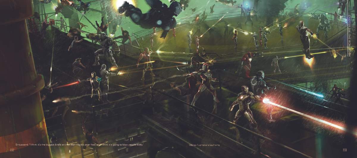 Marvel Studios' The Infinity Saga - Iron Man 3: The Art of the Movie | Keyframe by Rodney Fuentebella