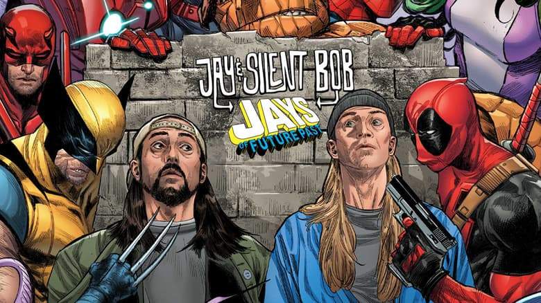 Pop Culture Icons Jay & Silent Bob Crash the Marvel Universe in 'Jay & Silent Bob: Jays of Future Past' #1