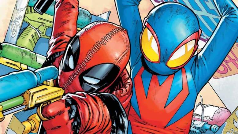 KIDPOOL/SPIDER-BOY (2024) #1 cover by Humberto Ramos